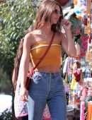Emily Ratajkowski Booty in Jeans in Xochimilco in Mexico City