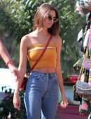 Emily Ratajkowski Booty in Jeans in Xochimilco in Mexico City