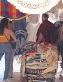 Emily Ratajkowski Booty in Jeans in Xochimilco in Mexico City