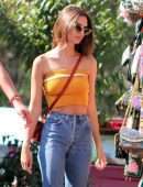 Emily Ratajkowski Booty in Jeans in Xochimilco in Mexico City