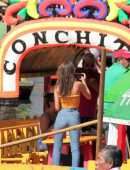 Emily Ratajkowski Booty in Jeans in Xochimilco in Mexico City