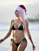 Farrah Abraham for Bikini Photoshoot on the Beach in Santa Monica