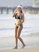Farrah Abraham for Bikini Photoshoot on the Beach in Santa Monica