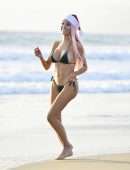 Farrah Abraham for Bikini Photoshoot on the Beach in Santa Monica