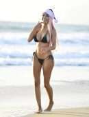 Farrah Abraham for Bikini Photoshoot on the Beach in Santa Monica