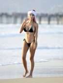 Farrah Abraham for Bikini Photoshoot on the Beach in Santa Monica