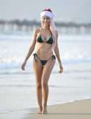 Farrah Abraham for Bikini Photoshoot on the Beach in Santa Monica