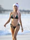Farrah Abraham for Bikini Photoshoot on the Beach in Santa Monica