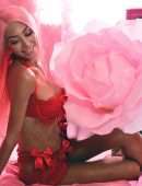 Farrah Abraham – Christmas Photoshoot at the Pink Palace in Los Angeles