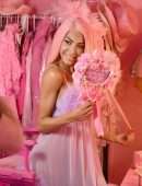 Farrah Abraham – Christmas Photoshoot at the Pink Palace in Los Angeles