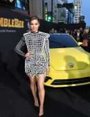 Hailee Steinfeld at the Premiere of Paramount Pictures' "Bumblebee" in Hollywood