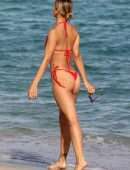 Jasmine Sanders Booty in Bikini on Beach in Miami