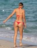 Jasmine Sanders Booty in Bikini on Beach in Miami