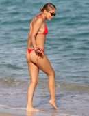 Jasmine Sanders Booty in Bikini on Beach in Miami