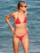 Jasmine Sanders Booty in Bikini on Beach in Miami