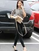 Jenna Dewan Running Errands in Los Angeles
