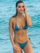 Joy Corrigan – Bikini Candids on the Beach in Miami