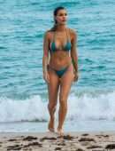Joy Corrigan – Bikini Candids on the Beach in Miami