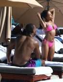 Karrueche Tran Booty on the Beach in Miami