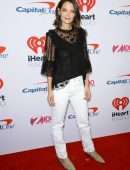 Katie Holmes – Braless See-Through at Z100’s Jingle Ball 2018 in New York
