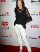 Katie Holmes – Braless See-Through at Z100’s Jingle Ball 2018 in New York