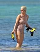 Katy Perry in Swimsuit at the Beach in Hawaii