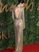 Kendall Jenner Braless See-Through at British Fashion Awards 2018 in London