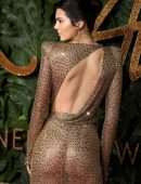 Kendall Jenner Braless See-Through at British Fashion Awards 2018 in London