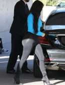 Kim Kardashian Arrive at Taping of 'Keeping Up With The Kardashians' in Sherman Oaks