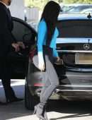 Kim Kardashian Arrive at Taping of 'Keeping Up With The Kardashians' in Sherman Oaks