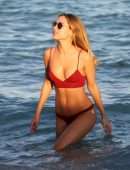 Kimberley Garner Booty in Bikini on the Beach in Miami
