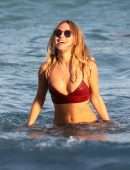 Kimberley Garner Booty in Bikini on the Beach in Miami