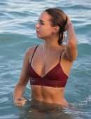Kimberley Garner Booty in Bikini on the Beach in Miami