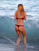 Kimberley Garner Booty in Bikini on the Beach in Miami