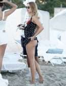 Kimberley Garner Booty in Bikini on the Beach in Miami
