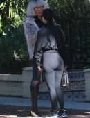 Kourtney Kardashian Booty, Outside a Friend's House in West Hollywood