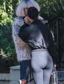 Kourtney Kardashian Booty, Outside a Friend's House in West Hollywood