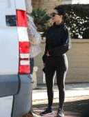 Kourtney Kardashian Booty, Outside a Friend's House in West Hollywood