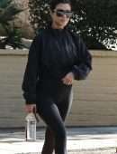 Kourtney Kardashian Booty, Outside a Friend's House in West Hollywood