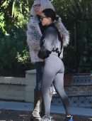 Kourtney Kardashian Booty, Outside a Friend's House in West Hollywood