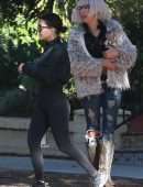 Kourtney Kardashian Booty, Outside a Friend's House in West Hollywood