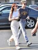 Kristen Stewart Out and About in Los Feliz