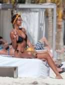 Lais Ribeiro Booty in Bikini on the Beach in Tulum