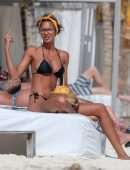 Lais Ribeiro Booty in Bikini on the Beach in Tulum
