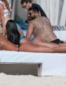 Lais Ribeiro Booty in Bikini on the Beach in Tulum