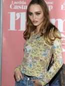 Lily-Rose Depp and Laetitia Casta at the Premiere of "L'Homme Fidele" in Paris