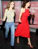 Lily-Rose Depp and Laetitia Casta at the Premiere of "L'Homme Fidele" in Paris