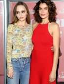 Lily-Rose Depp and Laetitia Casta at the Premiere of "L'Homme Fidele" in Paris