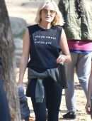 Malin Akerman Out for Hiking in Los Angeles