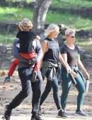 Malin Akerman Out for Hiking in Los Angeles
